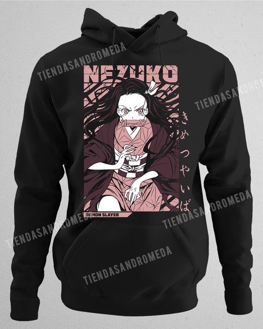 Buzo con capota Demon Slayer Nezuko