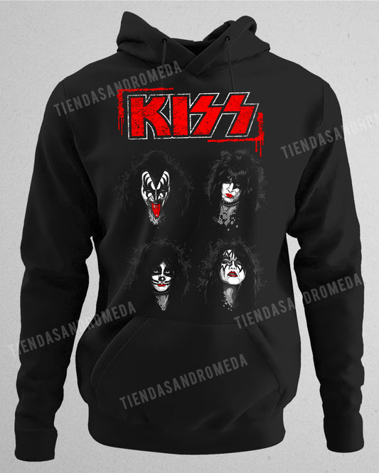 Buzo con capota Kiss Rock