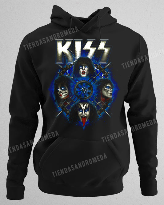 Buzo con capota Kiss Rock