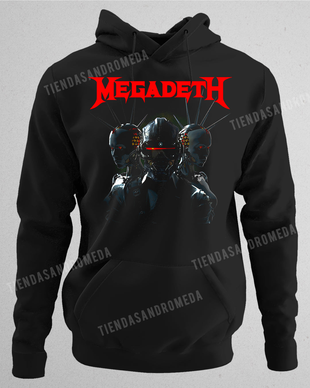 Buzo con capota Megadeth Rock