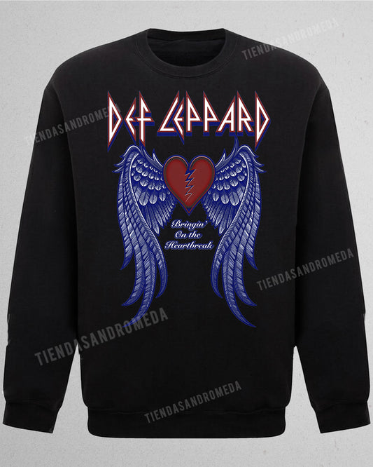 Buzo Cuello Redondo Def Leppard 1