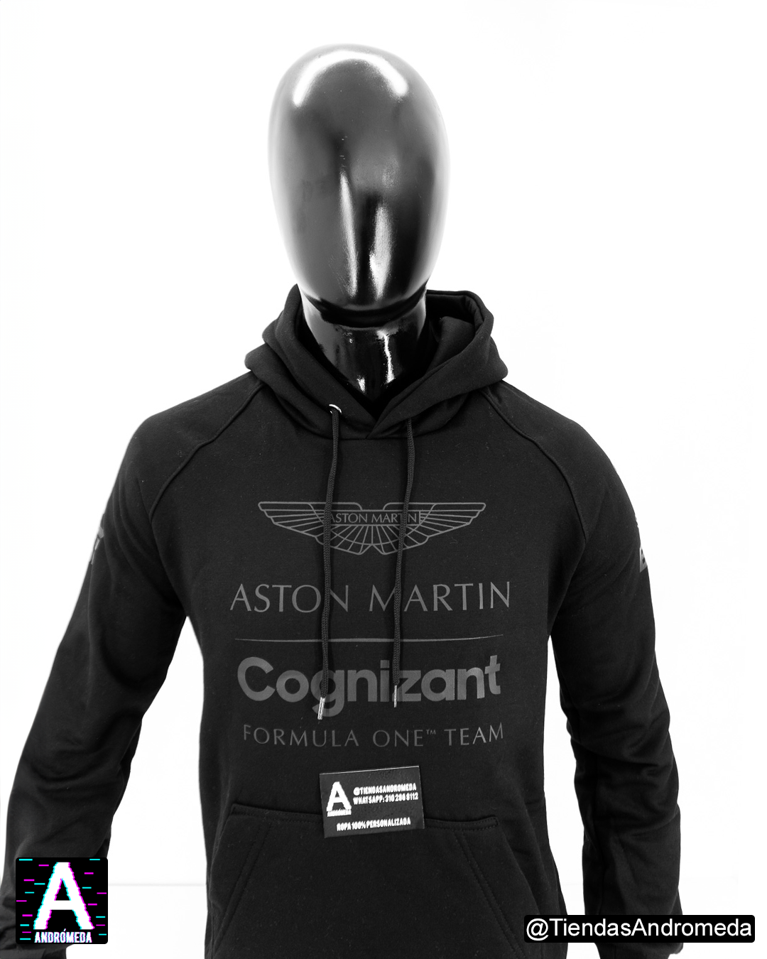 Buzo con capota Aston Martin F1