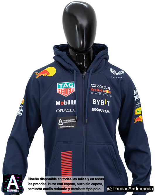 Chaqueta con capota Red Bull F1