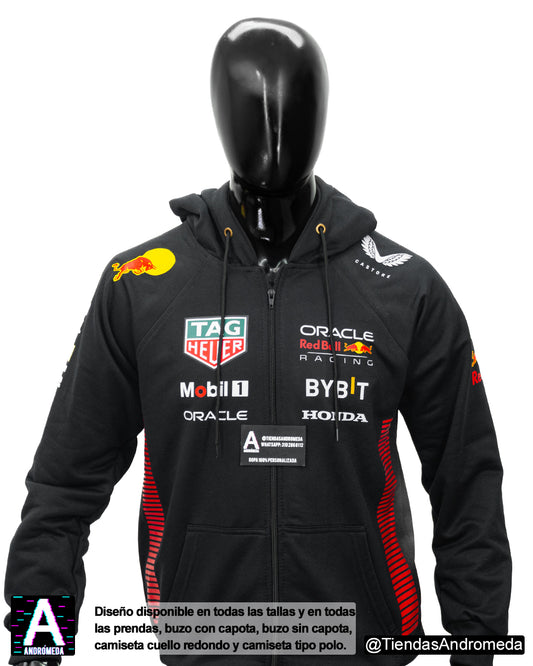 Chaqueta con capota Red Bull F1