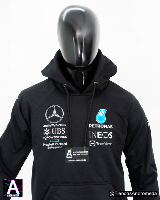 Buzo con capota Mercedes Benz F1