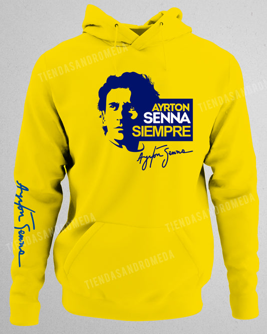 Buzo con capota Ayrton Senna F1