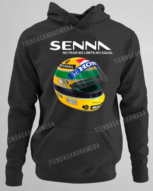 Buzo con capota Ayrton Senna F1