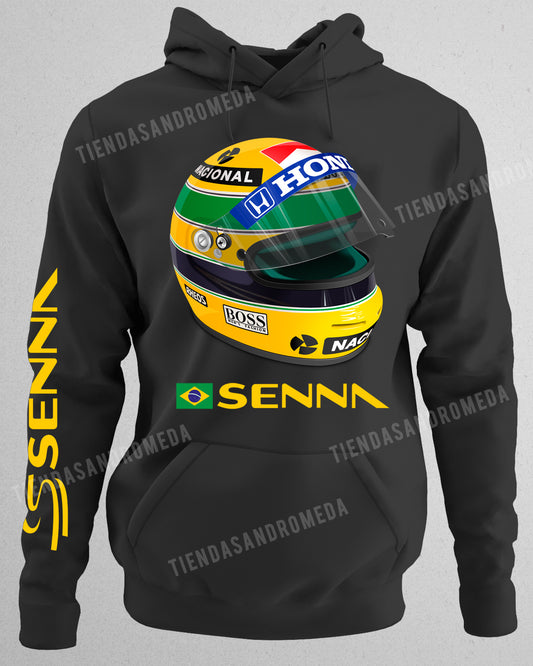 Buzo con capota Ayrton Senna F1