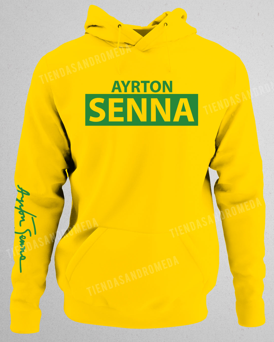 Buzo con capota Ayrton Senna F1