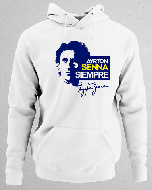 Buzo con capota Ayrton Senna F1